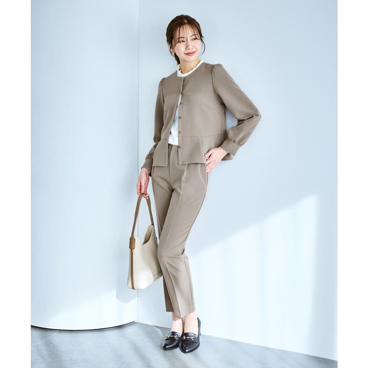 360°ウルトラストレッチ 羽織れるペプラムブラウス 花粉ガード | ROPE' PICNIC | 詳細画像16 