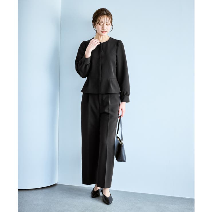 360°ウルトラストレッチ 羽織れるペプラムブラウス 花粉ガード | ROPE' PICNIC | 詳細画像3 