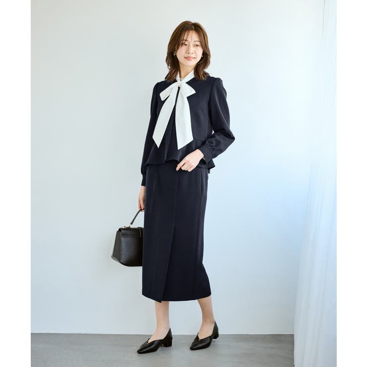 360°ウルトラストレッチ 羽織れるペプラムブラウス 花粉ガード | ROPE' PICNIC | 詳細画像30 