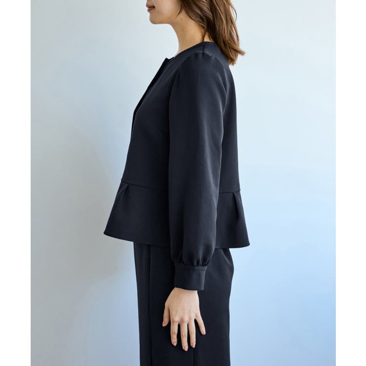 360°ウルトラストレッチ 羽織れるペプラムブラウス 花粉ガード | ROPE' PICNIC | 詳細画像34 