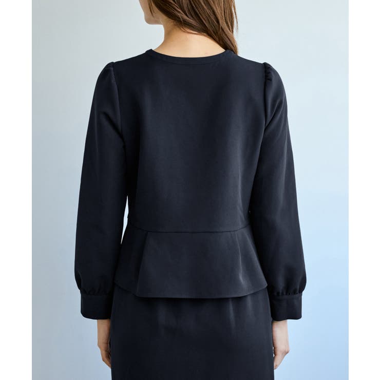 360°ウルトラストレッチ 羽織れるペプラムブラウス 花粉ガード | ROPE' PICNIC | 詳細画像35 