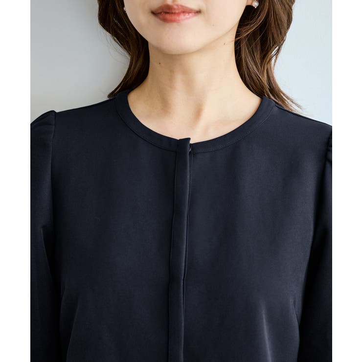 360°ウルトラストレッチ 羽織れるペプラムブラウス 花粉ガード | ROPE' PICNIC | 詳細画像36 