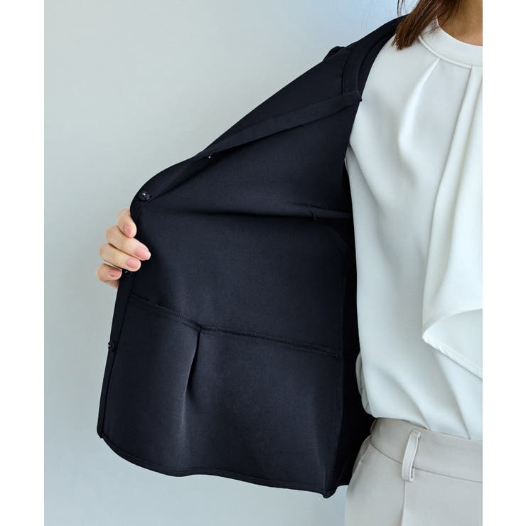 360°ウルトラストレッチ 羽織れるペプラムブラウス 花粉ガード | ROPE' PICNIC | 詳細画像41 