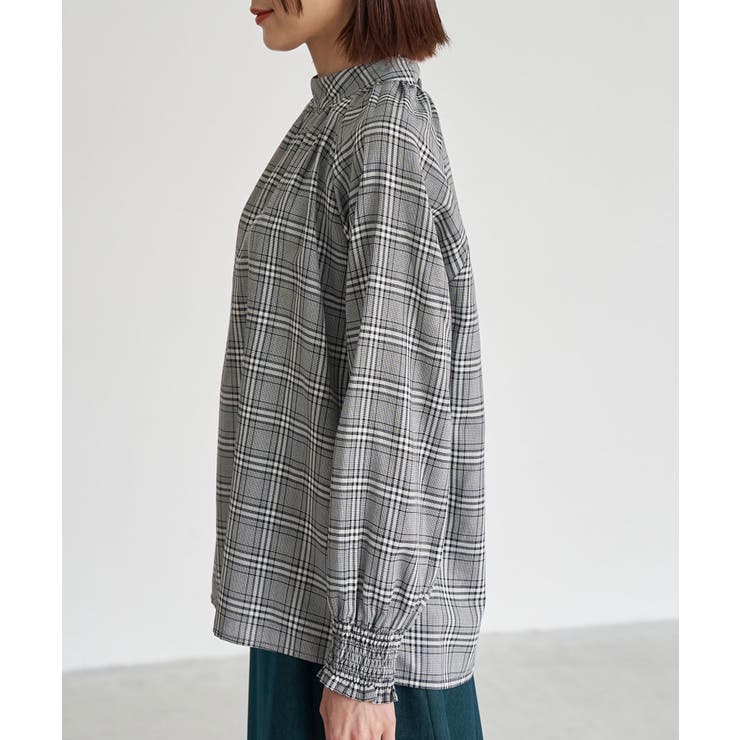 先染めチェックブラウス | ROPE' PICNIC | 詳細画像2