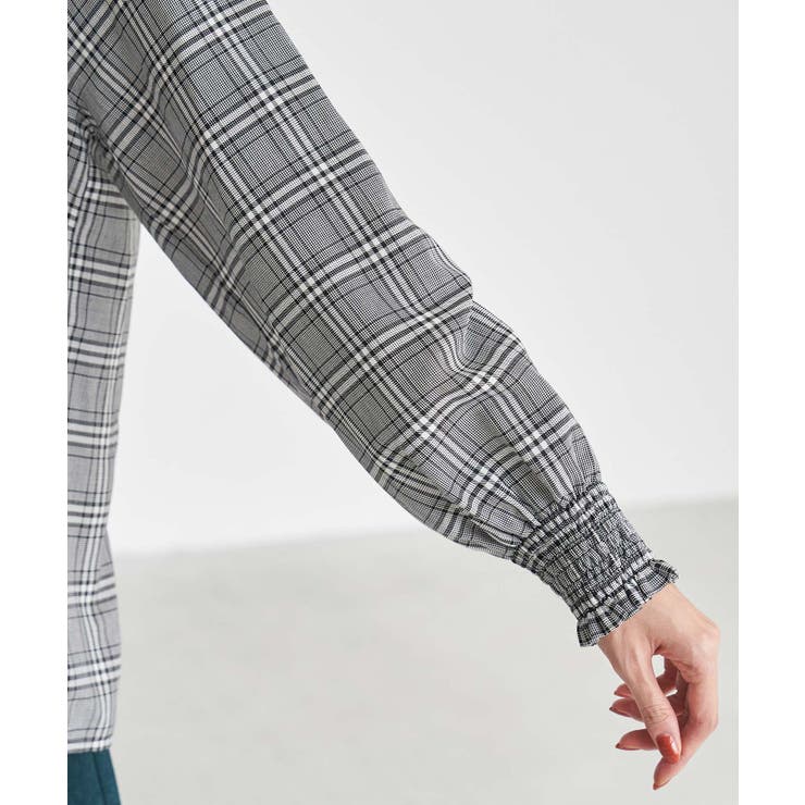 先染めチェックブラウス | ROPE' PICNIC | 詳細画像8