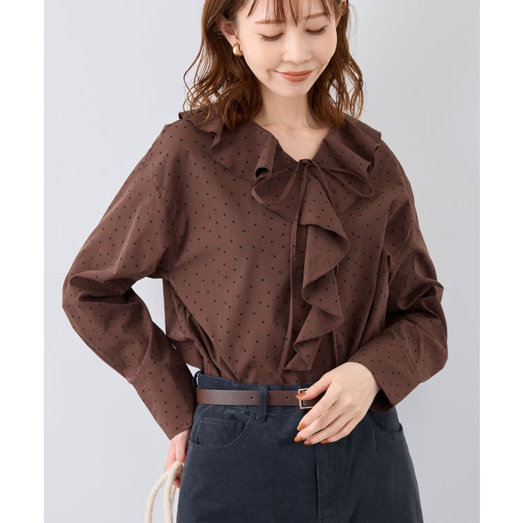 ラッフルブラウス | ROPE' PICNIC | 詳細画像12 