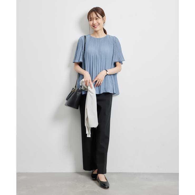 カップ付きプリーツブラウス | ROPE' PICNIC | 詳細画像10 