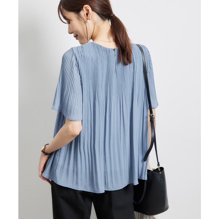 カップ付きプリーツブラウス | ROPE' PICNIC | 詳細画像13 