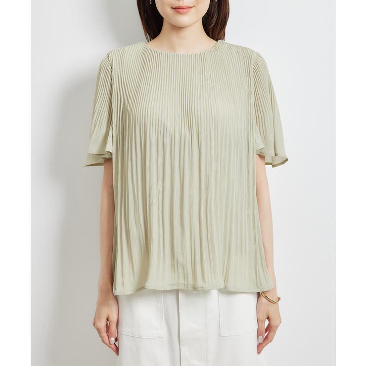 カップ付きプリーツブラウス | ROPE' PICNIC | 詳細画像14 