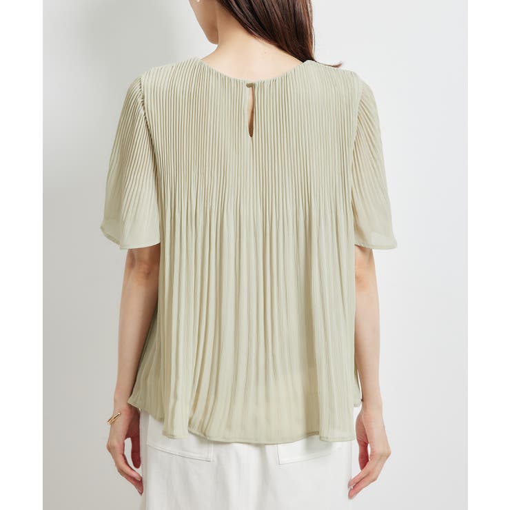 カップ付きプリーツブラウス | ROPE' PICNIC | 詳細画像16 