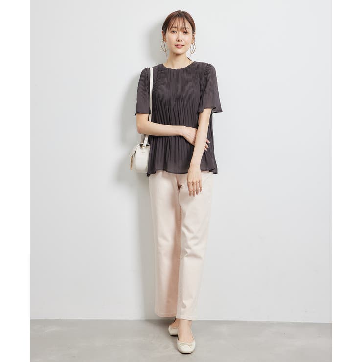 カップ付きプリーツブラウス | ROPE' PICNIC | 詳細画像2 