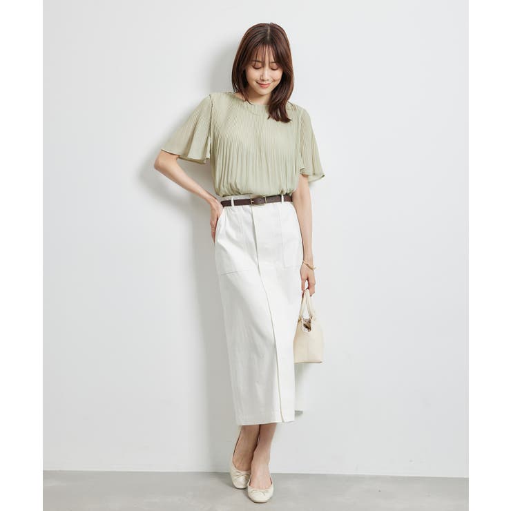 カップ付きプリーツブラウス | ROPE' PICNIC | 詳細画像5 