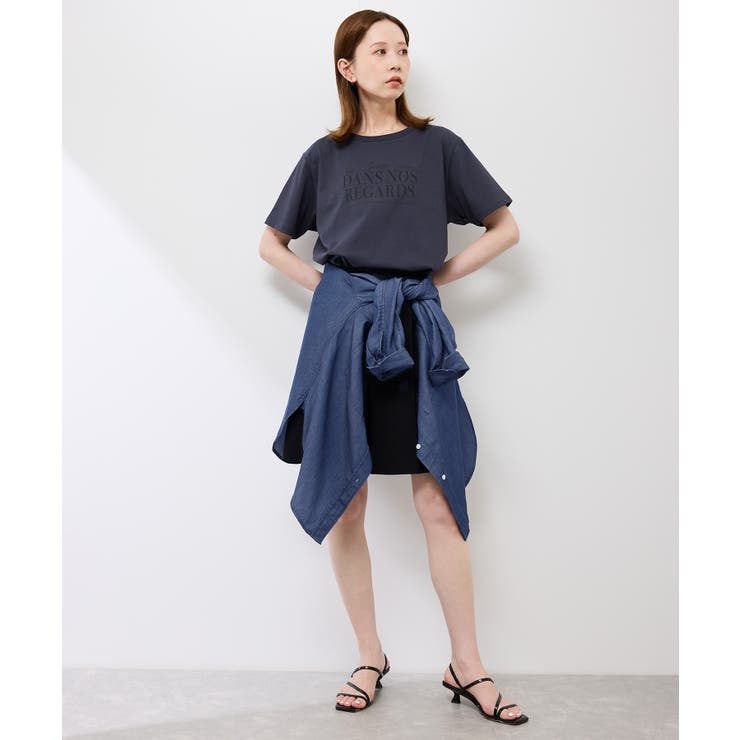 シャンブレーデニム調シャツ | ROPE' PICNIC | 詳細画像23 