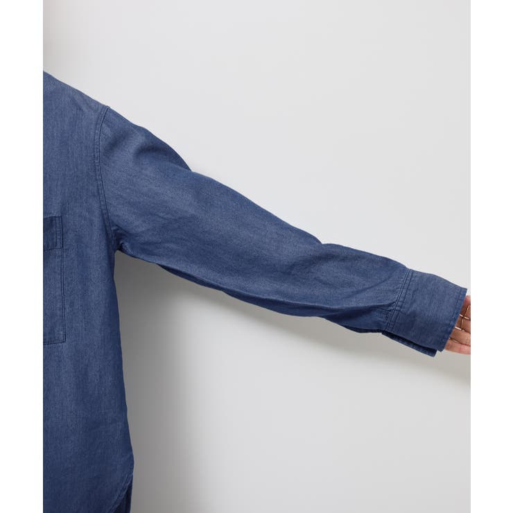 シャンブレーデニム調シャツ | ROPE' PICNIC | 詳細画像35 