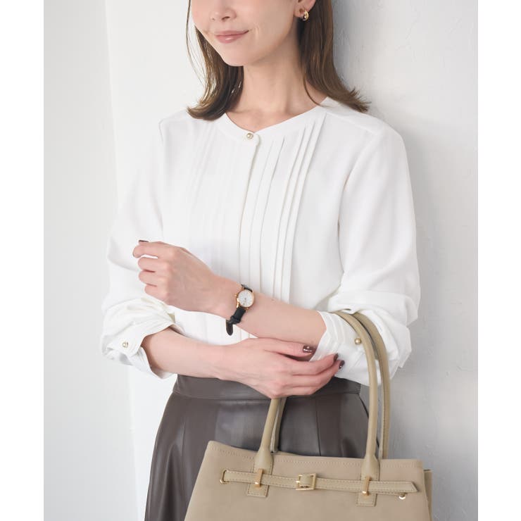 フロントピンタックブラウス/一部WEB限定カラー | ROPE' PICNIC | 詳細画像11 