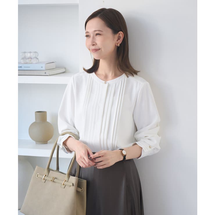 フロントピンタックブラウス/一部WEB限定カラー | ROPE' PICNIC | 詳細画像13 