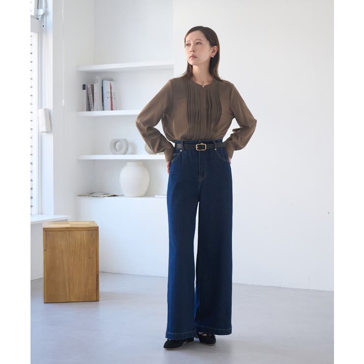 フロントピンタックブラウス/一部WEB限定カラー | ROPE' PICNIC | 詳細画像15 