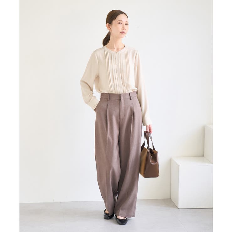 フロントピンタックブラウス/一部WEB限定カラー | ROPE' PICNIC | 詳細画像18 