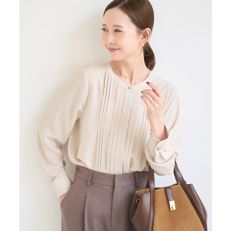 フロントピンタックブラウス/一部WEB限定カラー | ROPE' PICNIC | 詳細画像21 