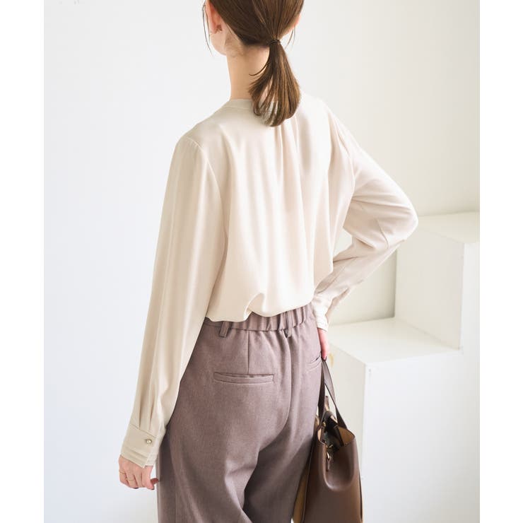 フロントピンタックブラウス/一部WEB限定カラー | ROPE' PICNIC | 詳細画像22 