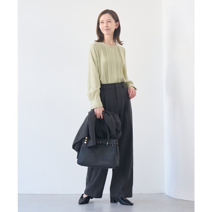 フロントピンタックブラウス/一部WEB限定カラー | ROPE' PICNIC | 詳細画像24 