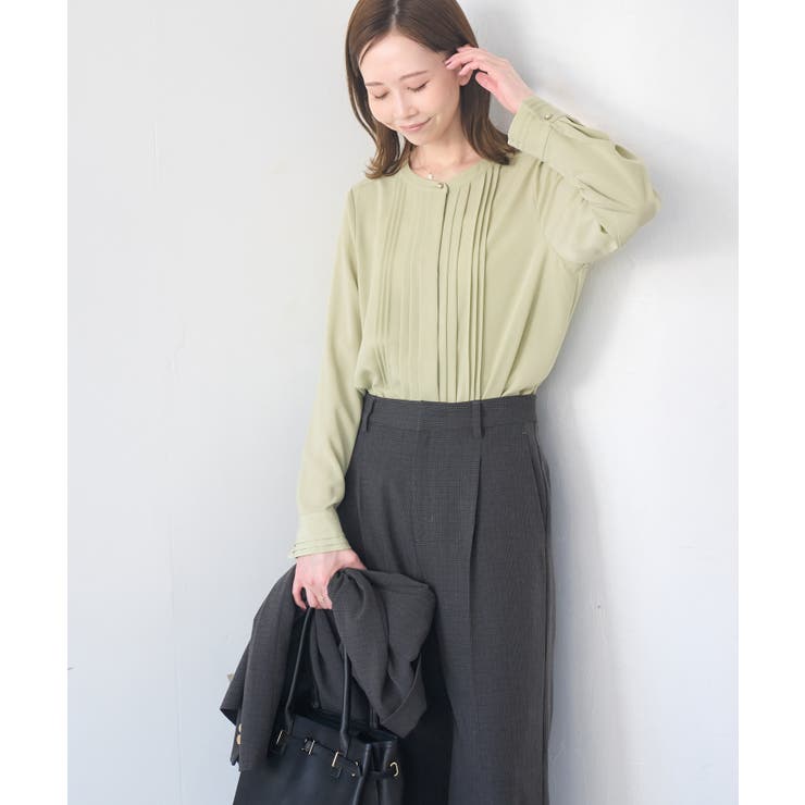 フロントピンタックブラウス/一部WEB限定カラー | ROPE' PICNIC | 詳細画像26 