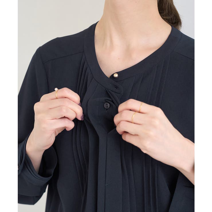 フロントピンタックブラウス/一部WEB限定カラー | ROPE' PICNIC | 詳細画像39 