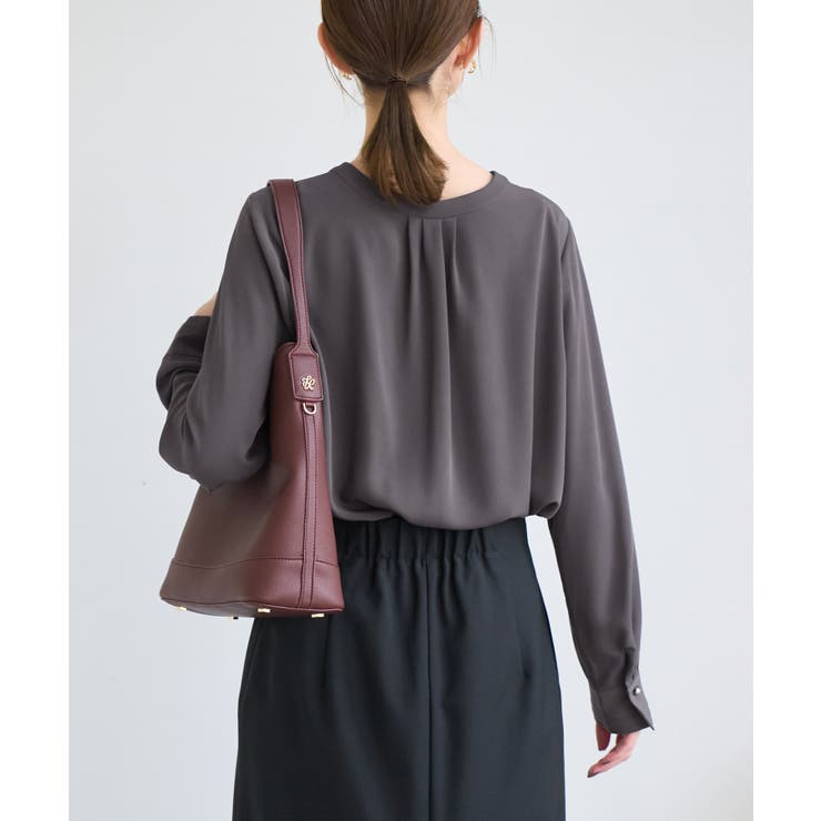 フロントピンタックブラウス/一部WEB限定カラー | ROPE' PICNIC | 詳細画像8 