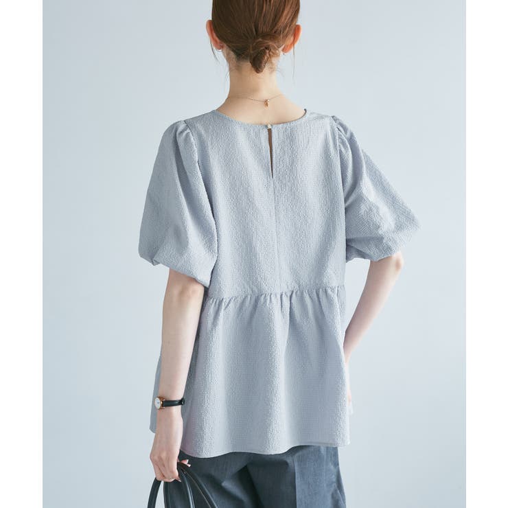 バルーンペプラムブラウス | ROPE' PICNIC | 詳細画像25 