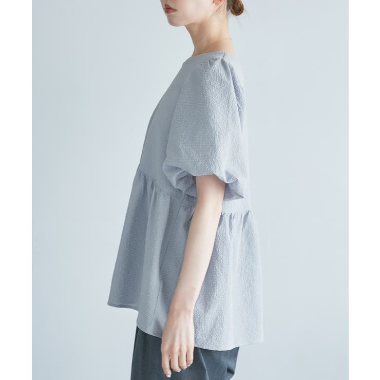バルーンペプラムブラウス | ROPE' PICNIC | 詳細画像27 