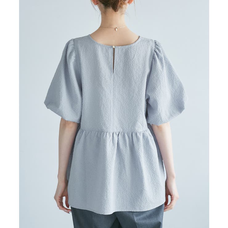 バルーンペプラムブラウス | ROPE' PICNIC | 詳細画像28 