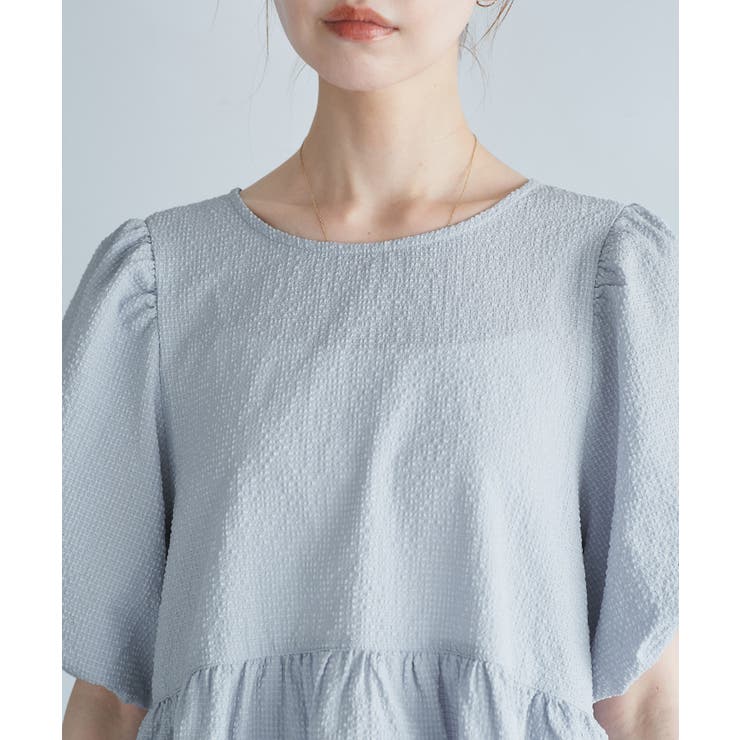 バルーンペプラムブラウス | ROPE' PICNIC | 詳細画像29 