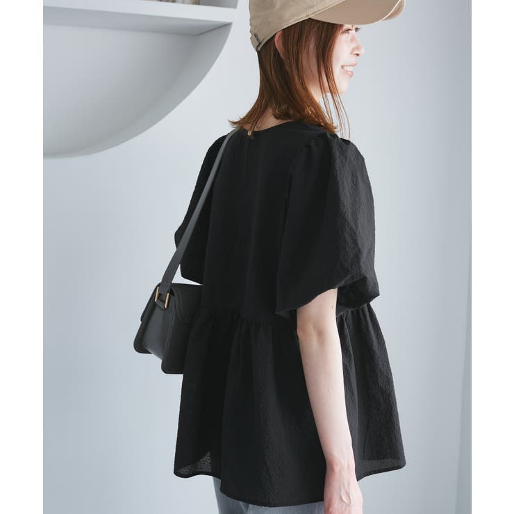 バルーンペプラムブラウス | ROPE' PICNIC | 詳細画像5 