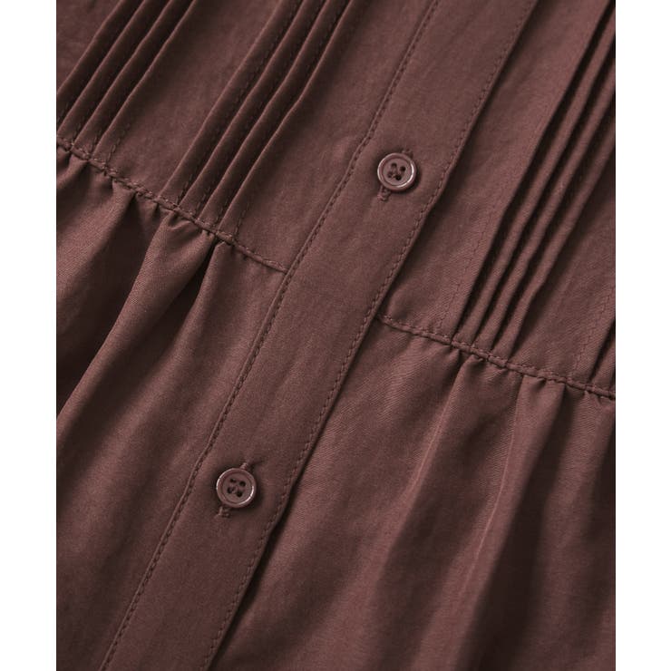 【UVケア・防シワ】羽織れるピンタックデザインペプラムシャツ | ROPE' PICNIC | 詳細画像46 