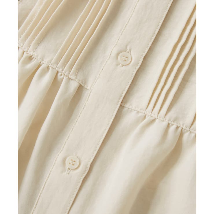 【UVケア・防シワ】羽織れるピンタックデザインペプラムシャツ | ROPE' PICNIC | 詳細画像49 