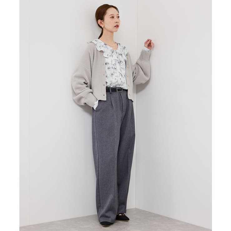 花柄ラッフルデザインブラウス | ROPE' PICNIC | 詳細画像15 