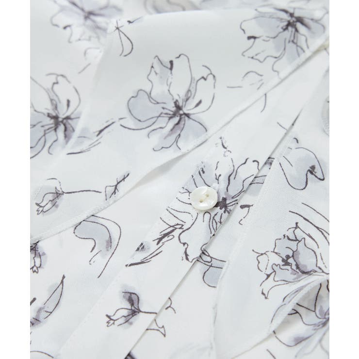 花柄ラッフルデザインブラウス | ROPE' PICNIC | 詳細画像32 