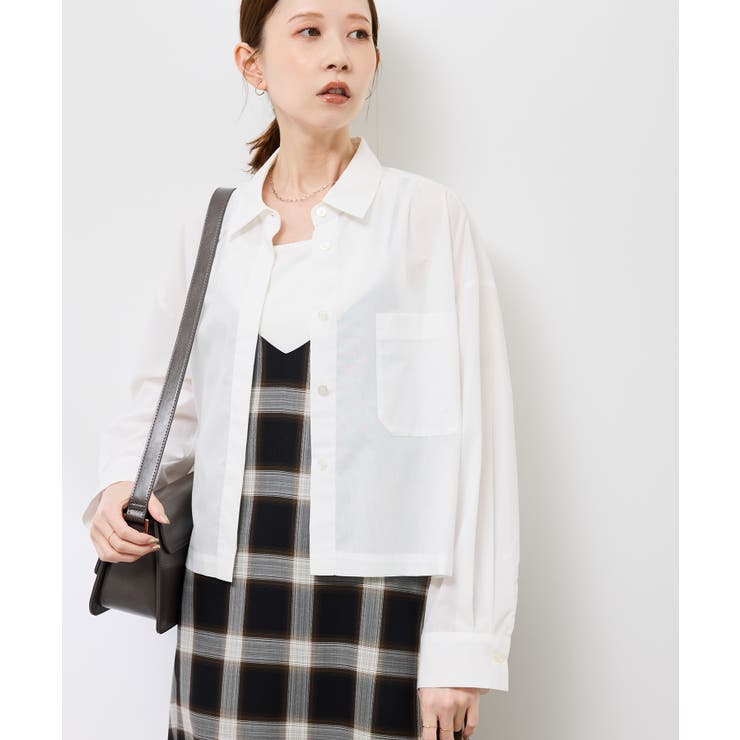 ベーシッククロップドシャツ/イージーケア | ROPE' PICNIC | 詳細画像14 