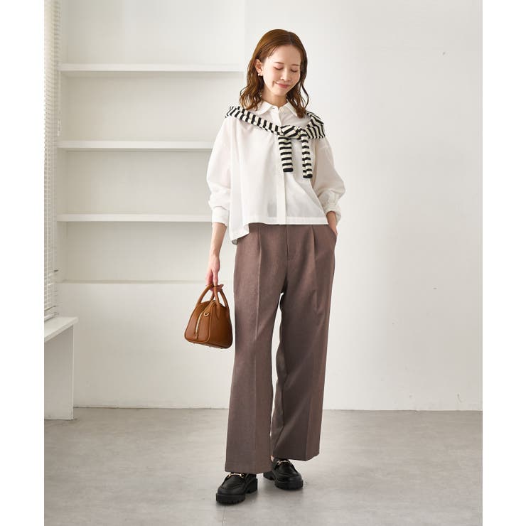 ベーシッククロップドシャツ/イージーケア | ROPE' PICNIC | 詳細画像3 