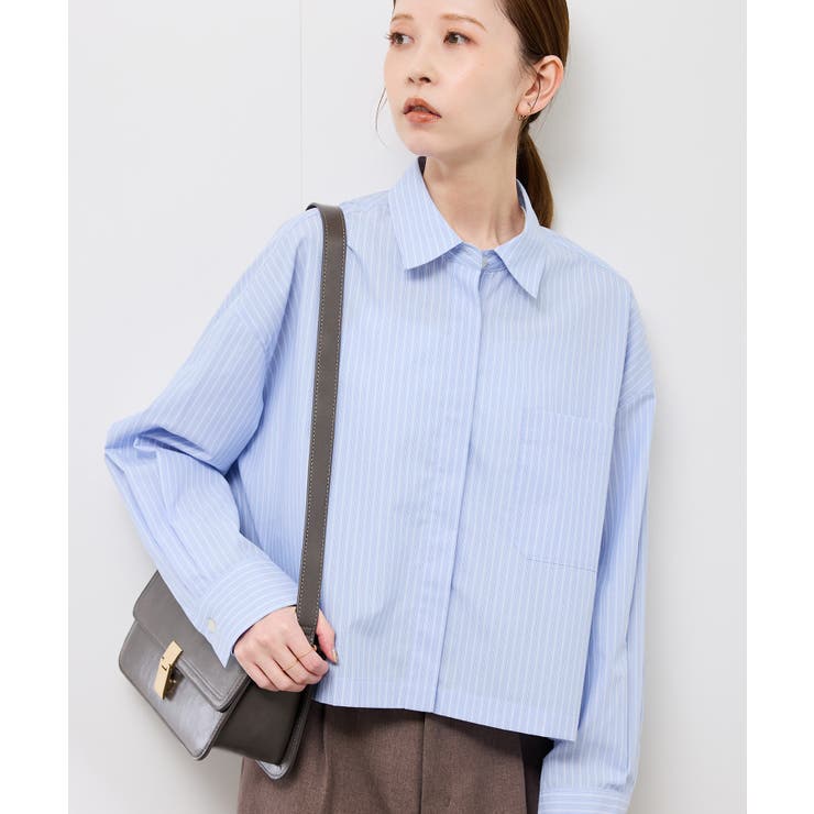 ベーシッククロップドシャツ/イージーケア | ROPE' PICNIC | 詳細画像32 