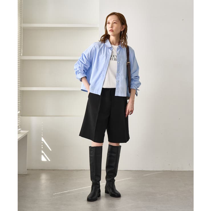 ベーシッククロップドシャツ/イージーケア | ROPE' PICNIC | 詳細画像7 