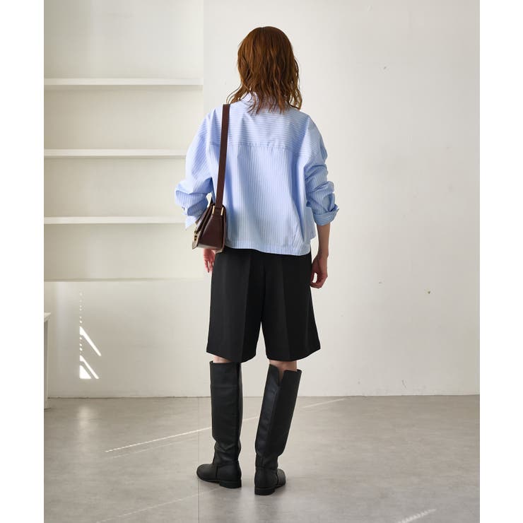 ベーシッククロップドシャツ/イージーケア | ROPE' PICNIC | 詳細画像9 