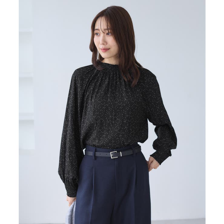 シャーリングカラーブラウス/2WAY | ROPE' PICNIC | 詳細画像11 