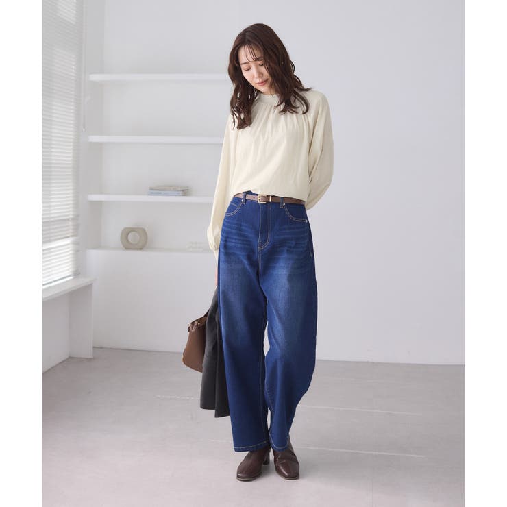 シャーリングカラーブラウス/2WAY | ROPE' PICNIC | 詳細画像17 