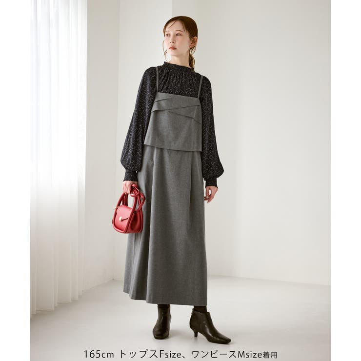 シャーリングカラーブラウス/2WAY | ROPE' PICNIC | 詳細画像2 