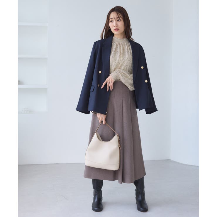 シャーリングカラーブラウス/2WAY | ROPE' PICNIC | 詳細画像20 