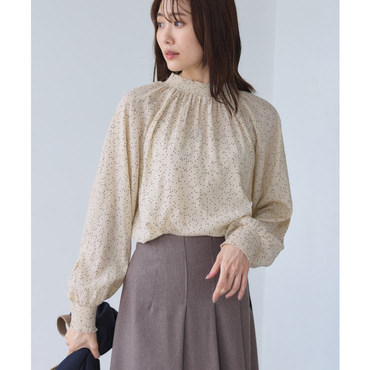 シャーリングカラーブラウス/2WAY | ROPE' PICNIC | 詳細画像21 