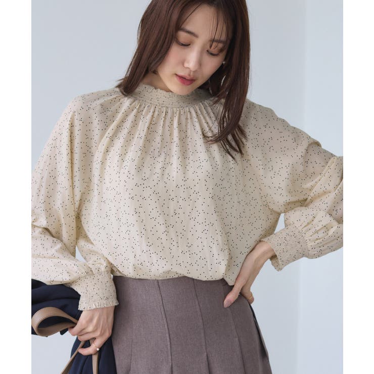 シャーリングカラーブラウス/2WAY | ROPE' PICNIC | 詳細画像22 