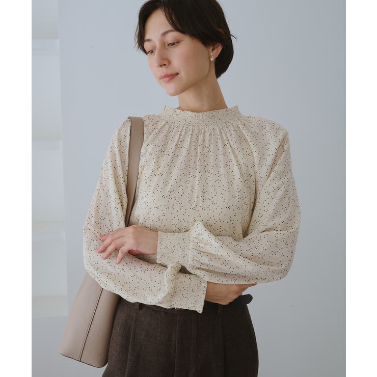 シャーリングカラーブラウス/2WAY | ROPE' PICNIC | 詳細画像31 