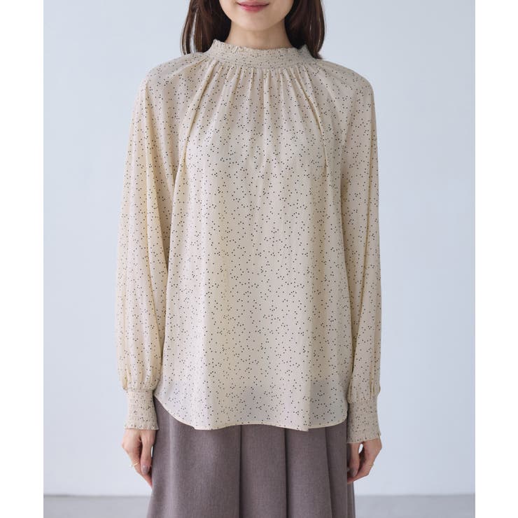 シャーリングカラーブラウス/2WAY | ROPE' PICNIC | 詳細画像32 